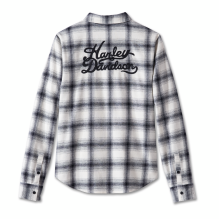 Old American Retro Long Sleeve Flannel Shirt