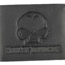 Skull Embossed Billfold