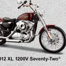 1:12 2013 XL 1200V Seventy-Two