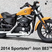 1:18 2014 Sportster Iron 883