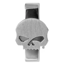 Silver Tone Small Skull