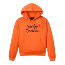 Studded Out Pull Over Hoodie 