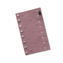 Bar & Shield Leather Ponytail Wrap