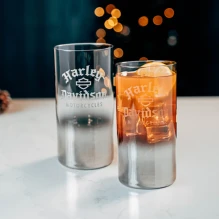 Silver Ombre Highball Set