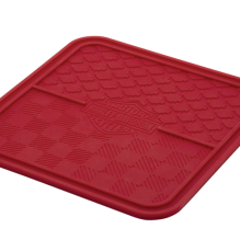 Plaid Silicone Lick Mat for Pets