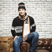 Harley-Davidson 1/4 Zip Sweater