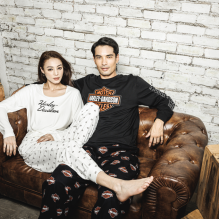 Women's Harley-Davidson Long Sleeve Pajama Set