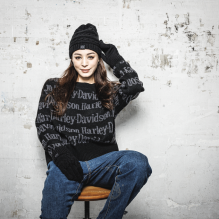 Harley-Davidson Repeat Print Sweater