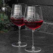 Pebbled Wine Glass Set