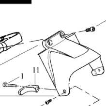 Headlight bracket chrome