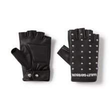 Studded Leather Riding Gloves