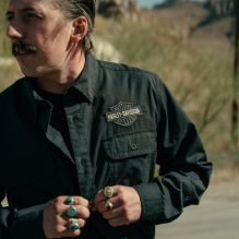 Bar & Shield Solid Long Sleeve