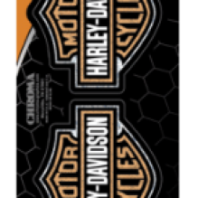Decal - Small Holographic Bar & Shield 2-Piece 3