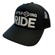 Harley-Davidson caps, Let’s F-ing ride