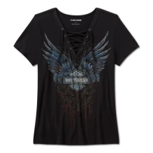 Bling Dark Angel Short Sleeve