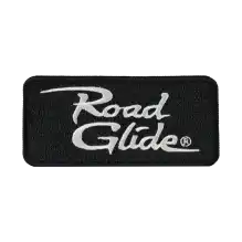 Road Glide Patch Sølv