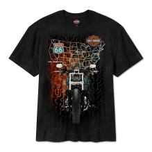 H-D Route 66 Anniversary Short Sleeve Tee
