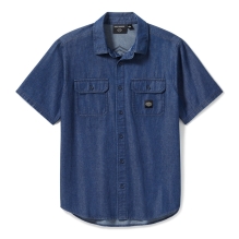 Men's Bar & Shield Chambray Shirt