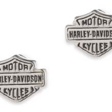 Bar & Shiel Wordmark Stud Earrings