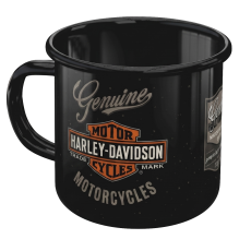 Mug - Enamel - H-D Genuine Classic