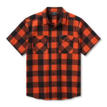 H-D Standard Short Sleeve Plaid Shirt