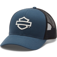 Men's Logo Colorblock Adjustable Trucker Cap 