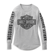 Authentic Bar & Shield Rib-Knit Top