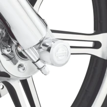 Aluminator Billet Front Axle Nut Covers