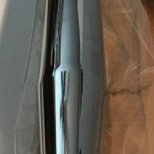 Muffler, rear, Dom, chrome