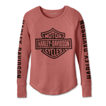 Authentic Bar & Shield Rib-Knit Top