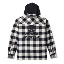 Willie G Skull Hooded Shirt