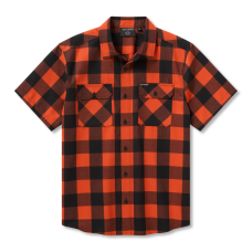 H-D Standard Short Sleeve Plaid Shirt